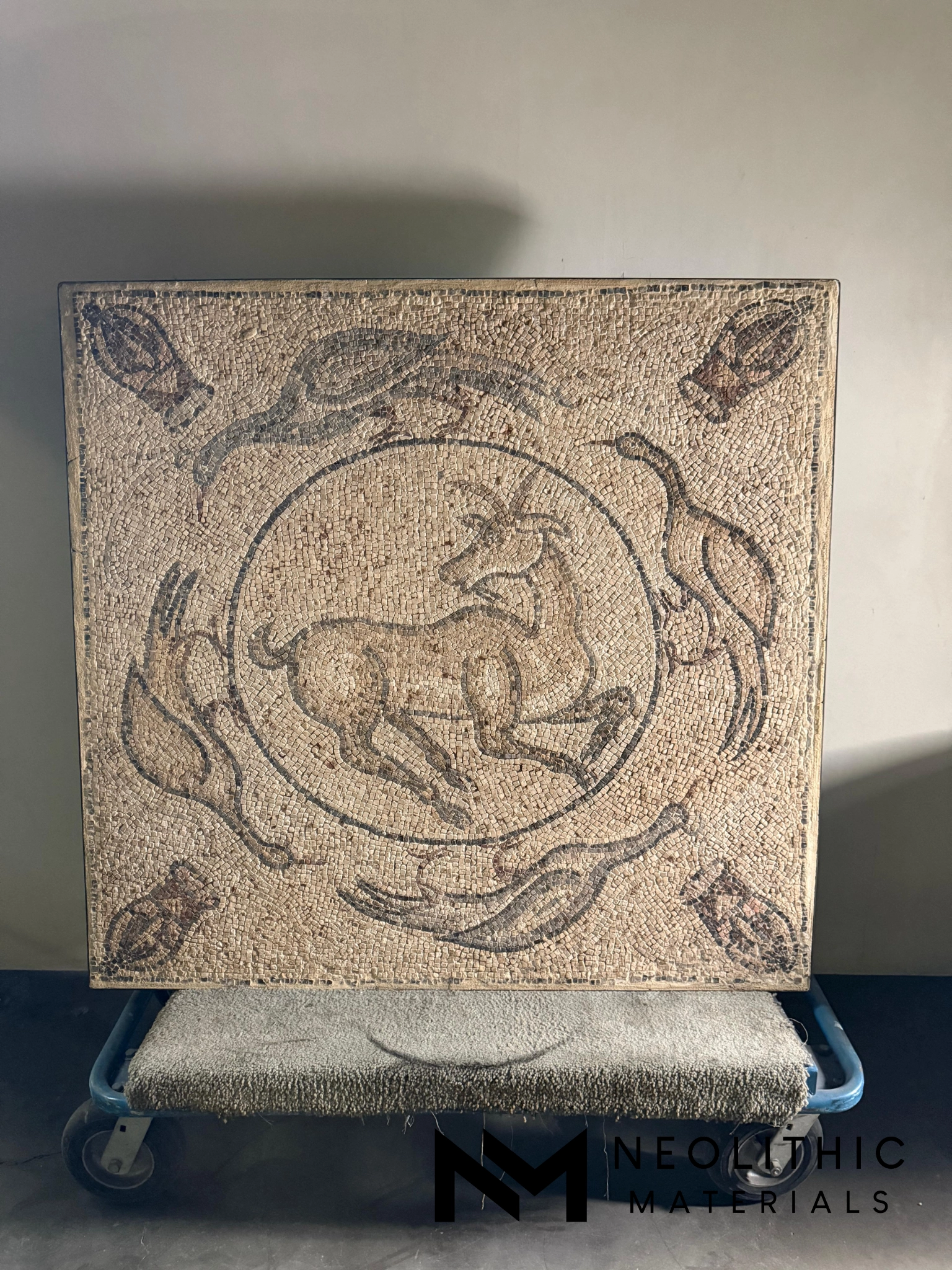 Antique Ancient Italian Mosaic - Image 1